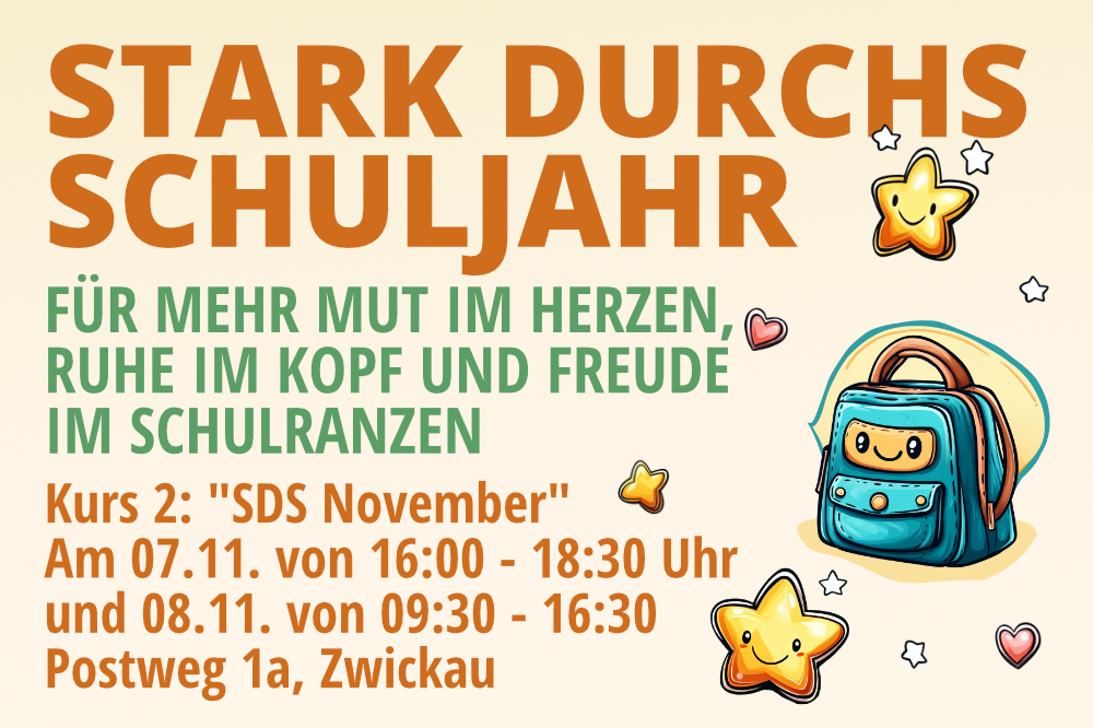 Stark durchs Schuljahr – Kurs 2: „SDS November“