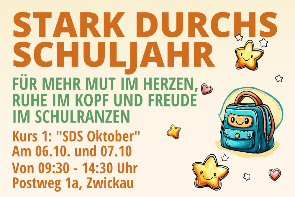 Stark durchs Schuljahr – Kurs 1: „SDS Oktober“